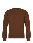 Mos Mosh Gallery Mmgabel Crew Neck Sweat Brun