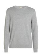 Calvin Klein Micro Pique Structure Sweater Grå