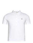 GANT Emb Archive Shield Polo Vit