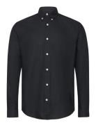 Mads Nørgaard Cotton Oxford Sune Shirt Bd Svart