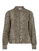 Vila Violine L/S Shirt Brun