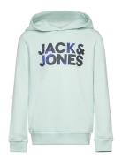 Jack & J S Jjstyd Corp Splash Sweat Hood Ln Jnr Grön