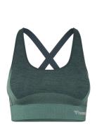 Hummel Hmlclea Seamless Sports Top Grön