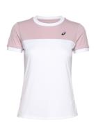 Asics Women Court Ss Top Rosa