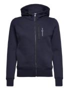 Sail Racing W Gale Zip Hood Marinblå