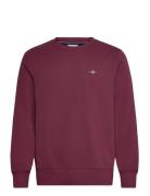 GANT Reg Shield C-Neck Sweat Röd