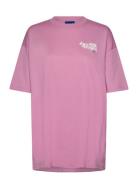 HUGO BLUE Over D Tee_B_1 Rosa