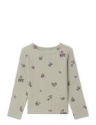 Garbo&Friends Royal Cress Rib Jersey Ls T-Shirt Grön