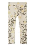 Garbo&Friends Flos Beige Jersey Leggings Baby Kräm