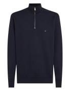 Tommy Hilfiger Essential Fleece 1/4 Zip Marinblå