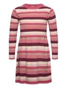 Minymo Dress Ls Y/D Knit Rosa