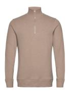 Denham Mens Pullover Lg. Sleeve Crew-Neck Beige