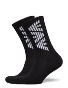 Emporio Armani Men's Knit Short Socks Svart