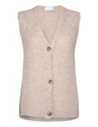 Noella Jacey Knit Vest Kräm