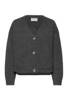 Vero Moda Vmgemma Ls V-Neck Knit Cardigan Vma Noos Grå