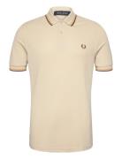 Fred Perry Twin Tipped Fp Shirt Kräm