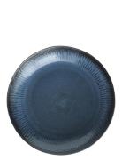 Aida Relief St Ware Soup Plate Blue 1 Pcs. 22 Cm. Blå