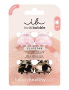 Invisibobble Invisibobble Clipstar Petit Four Pink 4Pc Multi/patterned