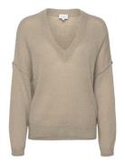 Dante6 Ulan V-Neck Sweater Khaki Green