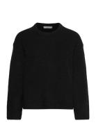 Gina Tricot Crew Neck Knitted Sweater Svart