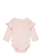 Gugguu Baby Frilla Bodysuit Rosa