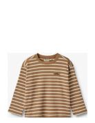 Wheat T-Shirt L/S Dallas Brun