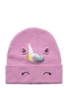 Lindex Beanie Unicorn Rosa