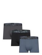 Emporio Armani Men's Knit 3-Pack Trunk Svart