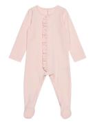 Gugguu Baby Frilla Full Bodysuit Rosa