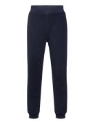 Lindex Trousers Fleece Marinblå