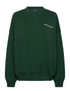 Polo Ralph Lauren Logo Fleece High-Crewneck Grön