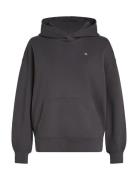 Calvin Klein Jeans Stamp Back Graphic Hoodie Svart