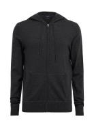 AllSaints Mode Merino Zip Hoody Grå