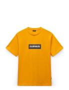 Napapijri Box Logo Short Sleeve T-Shirt Gul