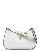 GUESS Noelle Top Zip Shoulder Bag Vit