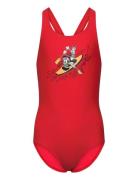 Adidas Sportswear Adidas Disney Mickey & Friends Swim Suit Röd