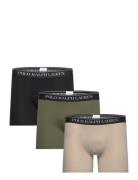 Polo Ralph Lauren Underwear Stretch Cotton Boxer Brief 3-Pack Grön