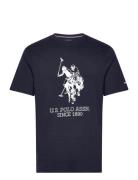 U.S. Polo Assn. Kalle Rel Sj Uspa M Tee Marinblå