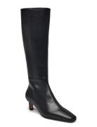 ALOHAS Rory Black Leather Boots Svart