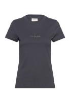 Calvin Klein Jeans Monologo Slim Tee Svart