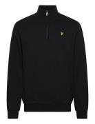 Lyle & Scott Loopback Quarter Zip Sweat Svart