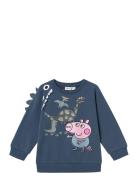 Name It Nmmapo Peppapig Nreg Sweat Bru Cplg Marinblå