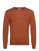 GANT Extrafine Merino Wool C-Neck Orange