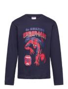 Spider-man Tshirt Marinblå