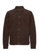 Lindbergh Corduroy Overshirt Brun