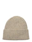 Les Deux Wells Fleck Rib Beanie Beige