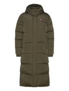 Tommy Jeans Tjw Alaska Long Puffer Ext Khaki Green