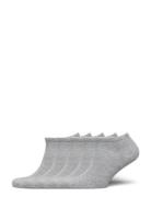 Frank Dandy Bamboo Solid Ankle Sock Grå