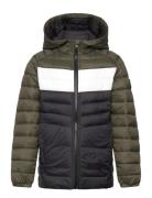 Jack & J S Jjesprint Puffer Hood Noos Jnr Grön