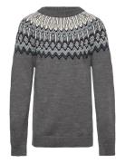 FUB Fair Isle Sweater Grå